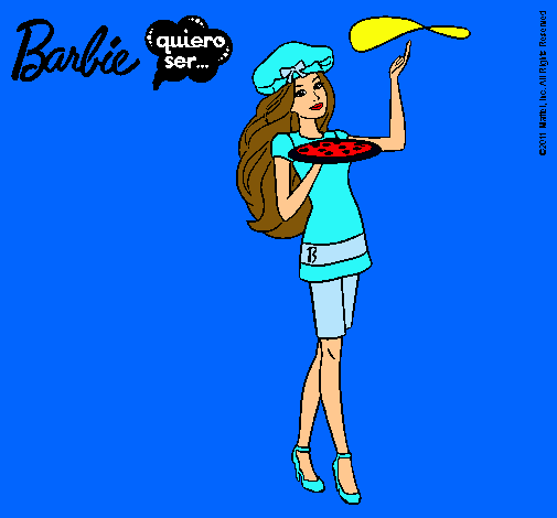 Barbie cocinera