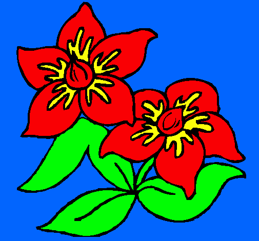 Dibujo Flores pintado por mycnegocios