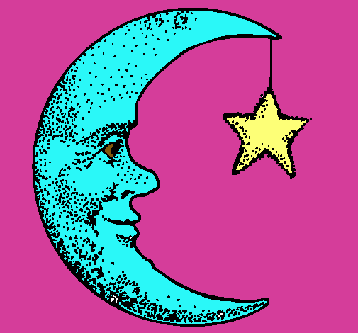 Luna y estrella