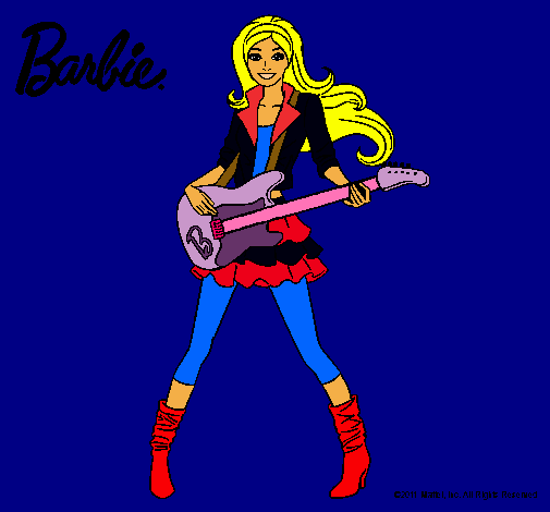 Barbie guitarrista