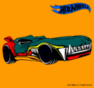 Dibujo Hot Wheels 3 pintado por abram