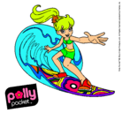 Dibujo Polly Pocket 4 pintado por pick