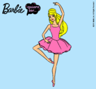 Dibujo Barbie bailarina de ballet pintado por raquel02