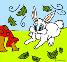 Dibujo Conejo pintado por Nicu