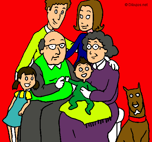 Dibujo Familia pintado por tiago45487