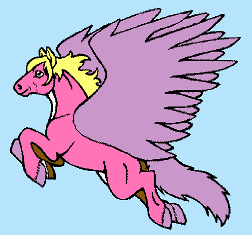 Pegaso volando