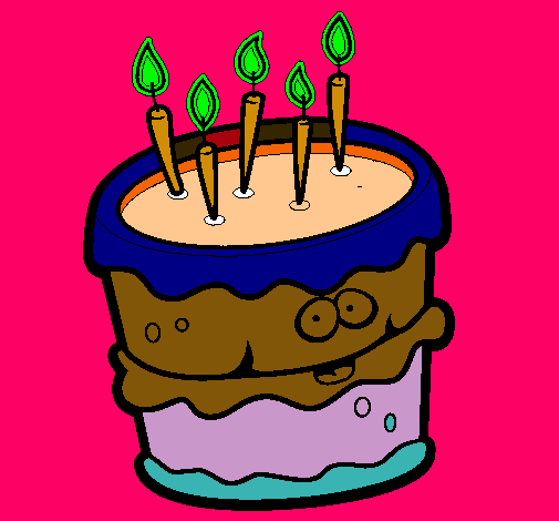 Pastel de cumpleaños 2