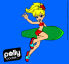 Dibujo Polly Pocket 3 pintado por rubia