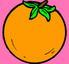 Dibujo naranjas pintado por anab