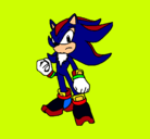 Dibujo Sonic pintado por FENO