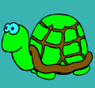 Dibujo Tortuga pintado por ardilla