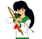 Dibujo Kagome pintado por misi1_2010