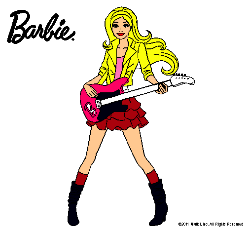 Barbie guitarrista