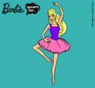 Dibujo Barbie bailarina de ballet pintado por belenhm 