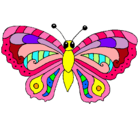 Dibujo Mariposa pintado por Zaira_Zindesend