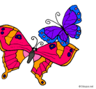 Dibujo Mariposas pintado por LUPHITA