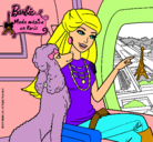Dibujo Barbie llega a París pintado por Giuly89