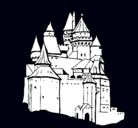 Dibujo Castillo medieval pintado por albaoscar