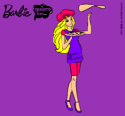 Dibujo Barbie cocinera pintado por carmen20012306