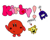 Dibujo Kirby 4 pintado por laauura