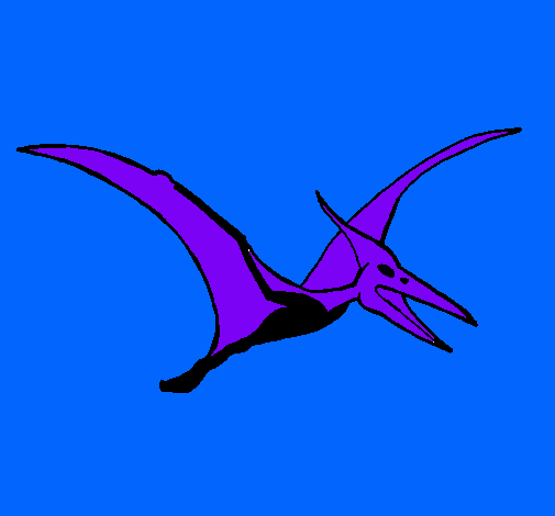 Dibujo Pterodáctilo pintado por alanmistiko