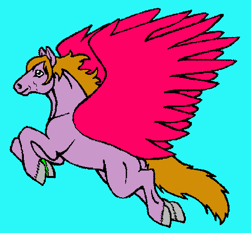 Pegaso volando