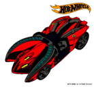 Dibujo Hot Wheels 7 pintado por Meteoro