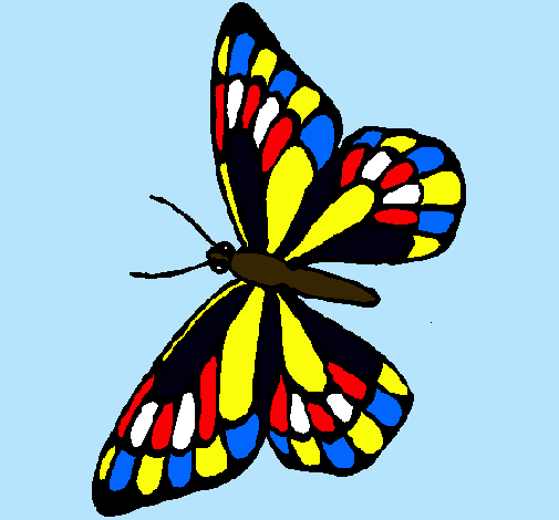 Dibujo Mariposa pintado por Henruchito