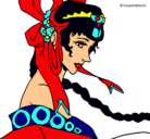Dibujo Princesa china pintado por albaaaaaaaaa