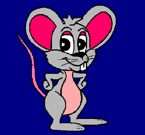 Dibujo Ratón pintado por sonianto