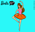 Dibujo Barbie bailarina de ballet pintado por mcaragon