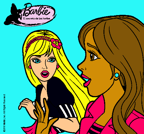 Barbie sorprendida