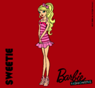 Dibujo Barbie Fashionista 6 pintado por elnitaguay