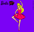 Dibujo Barbie bailarina de ballet pintado por 8999999999jk