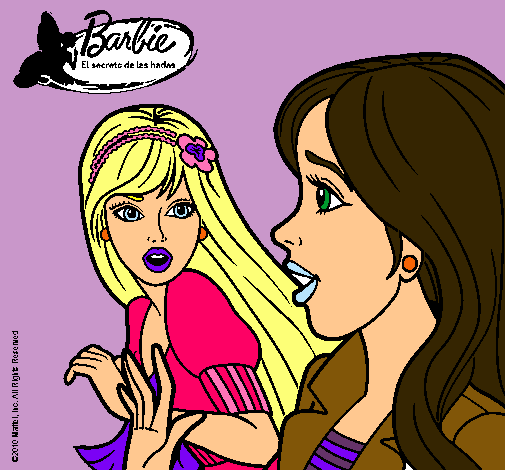 Barbie sorprendida