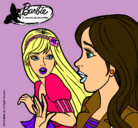 Dibujo Barbie sorprendida pintado por hwehewnsdnmn