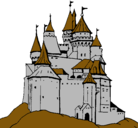 Dibujo Castillo medieval pintado por avatar2