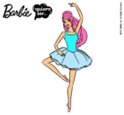 Dibujo Barbie bailarina de ballet pintado por xenia2