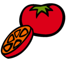 Dibujo Tomate pintado por ayliin1