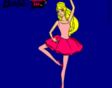 Dibujo Barbie bailarina de ballet pintado por gaby_1998