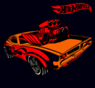 Dibujo Hot Wheels 11 pintado por depredador