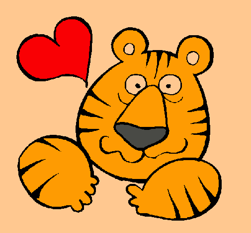 Tigre loco de amor