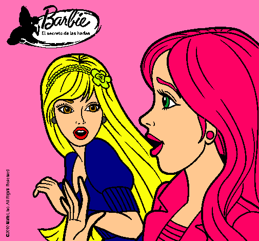 Barbie sorprendida