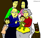 Dibujo Familia pintado por Tinitavalido