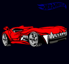 Dibujo Hot Wheels 3 pintado por spritf