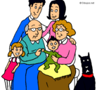 Dibujo Familia pintado por 432qeqeqeyug