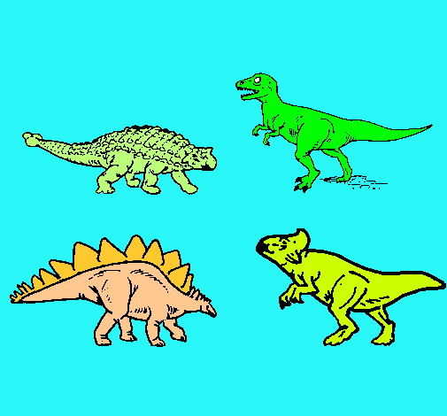 Dinosaurios de tierra