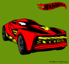 Dibujo Hot Wheels 12 pintado por J-betto