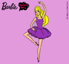 Dibujo Barbie bailarina de ballet pintado por dayami