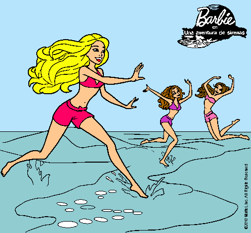 Barbie de regreso a la playa